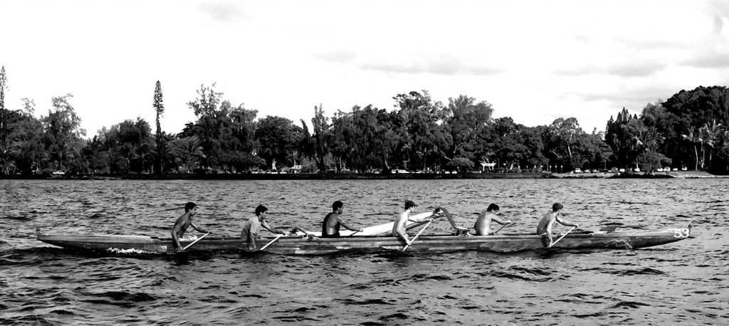 6 Man Koa Canoe