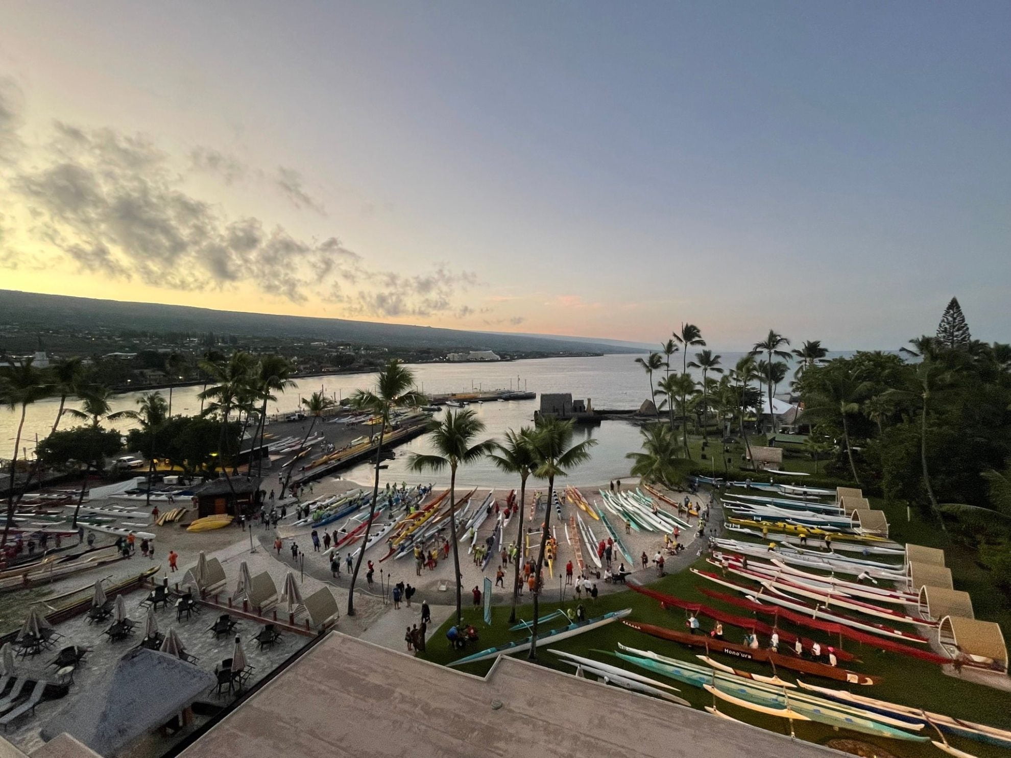 Queen Liliu’okalani Race Keaukaha Canoe Club Hilo Hawaii Paddling Club on the Big Island